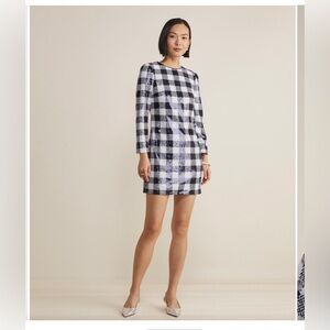 Vineyards Vines xxs NWT sequin checker dress